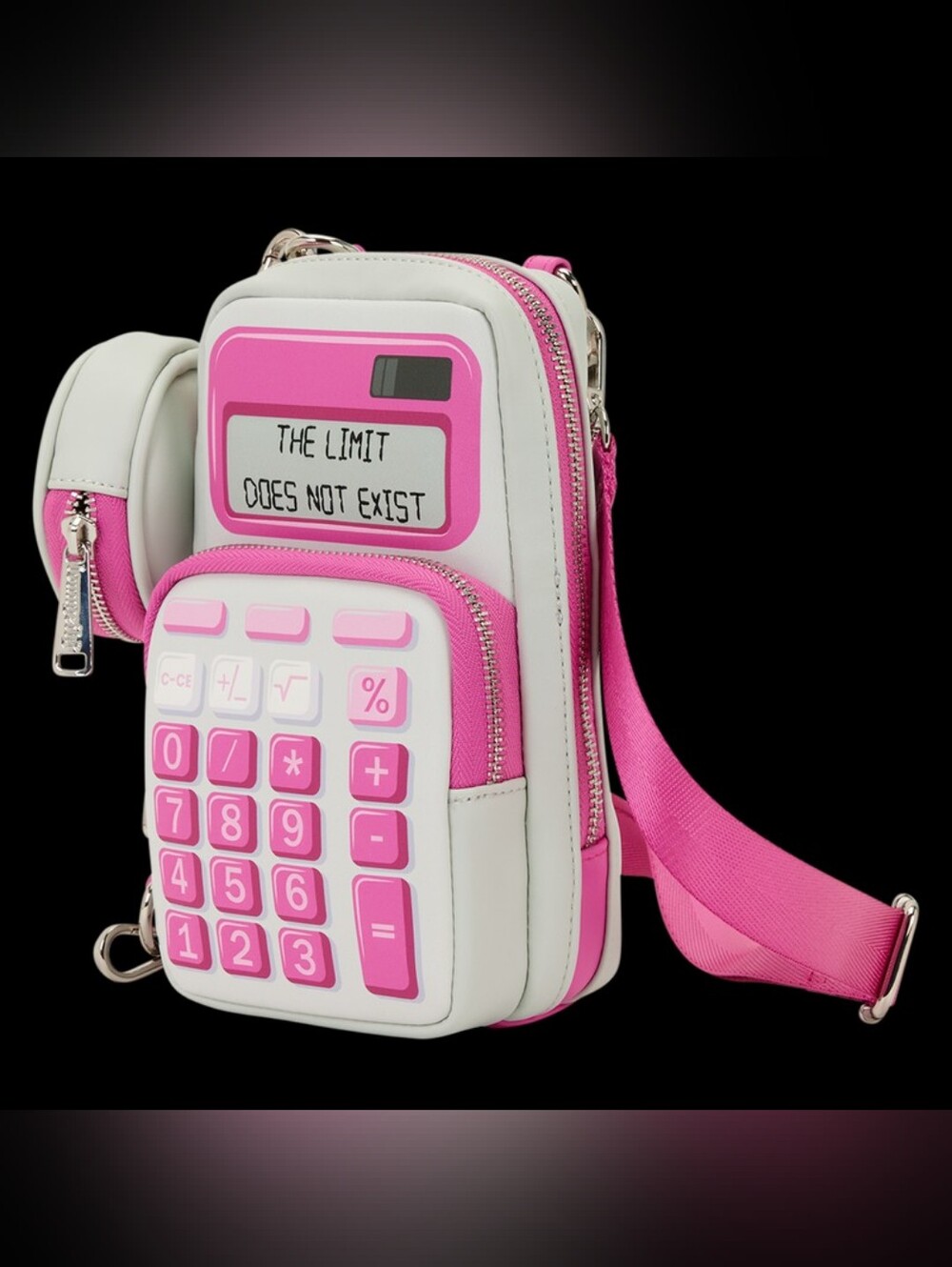 LoungeFly Mean Girls Calculator Mini Crossbody Bag - The Limit Does Not Exist